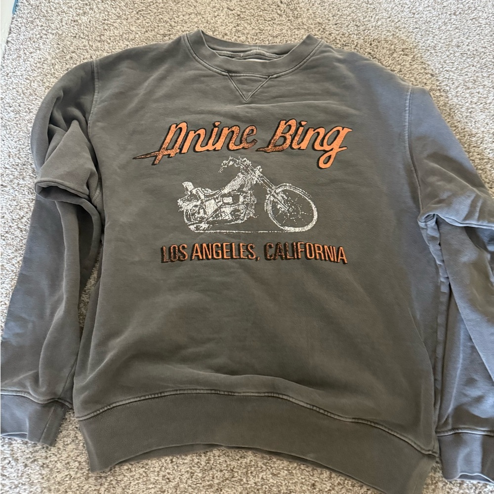 Anine Bing Ramona Motorcycle Crewneck